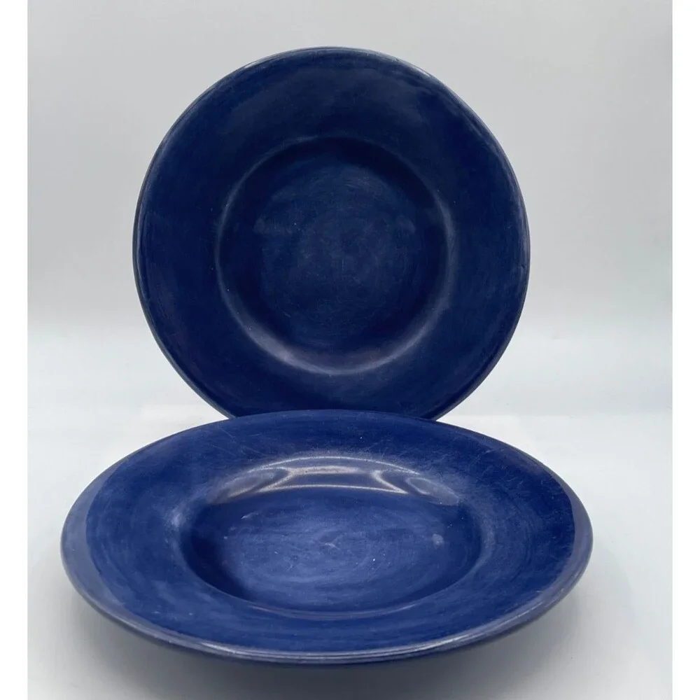 Set of 2 Pottery Barn Sausalito Salad Plates 10